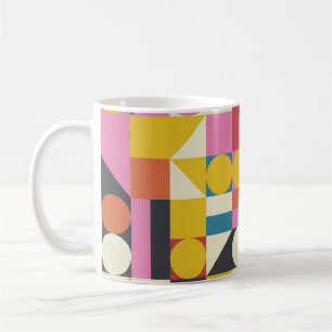 Bauhaus artwork: abstract geometric composition coffee mug