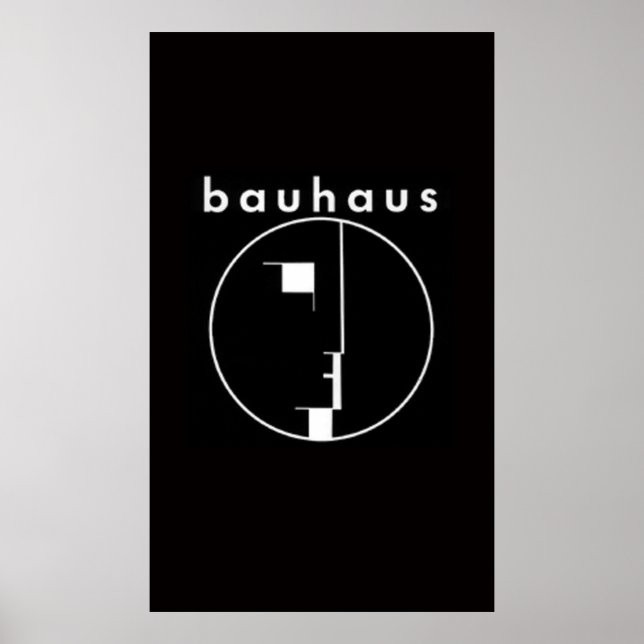 Bauhaus Band Logo Poster (Front)