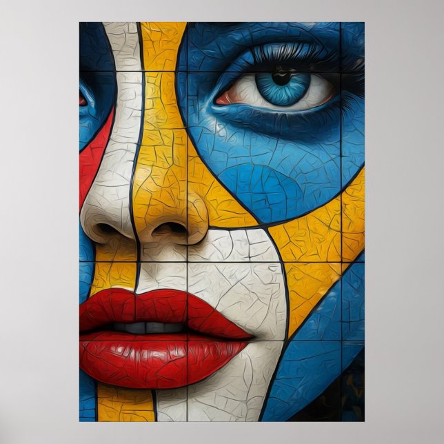 bauhaus, bauhaus design, modern design, geometric  poster (Front)