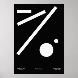 bauhaus, bauhaus design, modern design, geometric poster
