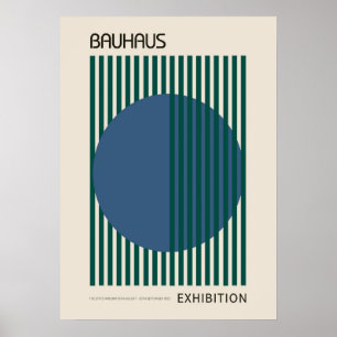 bauhaus, bauhaus design, modern design, geometric  poster