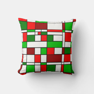 Bauhaus Christmas Cushion