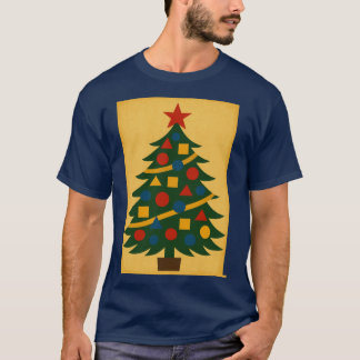 Bauhaus Christmas Tree T-Shirt