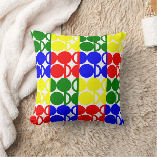 Bauhaus Circles  Cushion