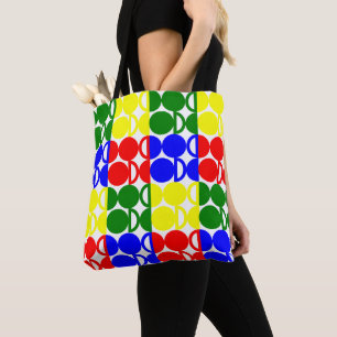Bauhaus Circles Tote Bag