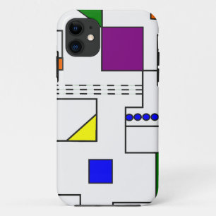 Bauhaus Circuits  iPhone 11 Case