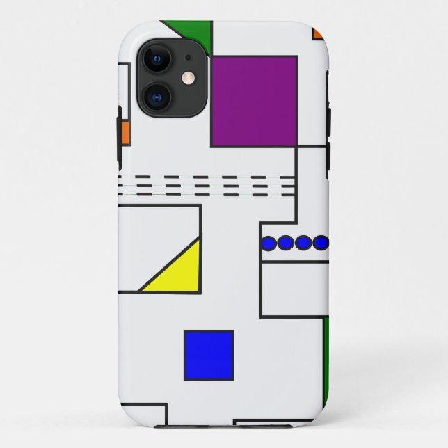 Bauhaus Circuits  Case-Mate iPhone Case (Back)