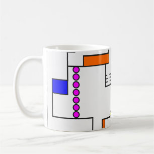 Bauhaus Circuits  Coffee Mug