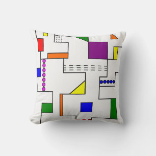 Bauhaus Circuits Cushion