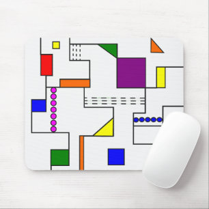 Bauhaus Circuits Mouse Pad