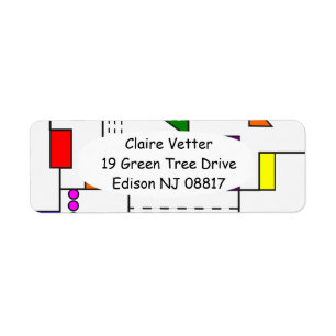 Bauhaus Circuits  Return Address Label
