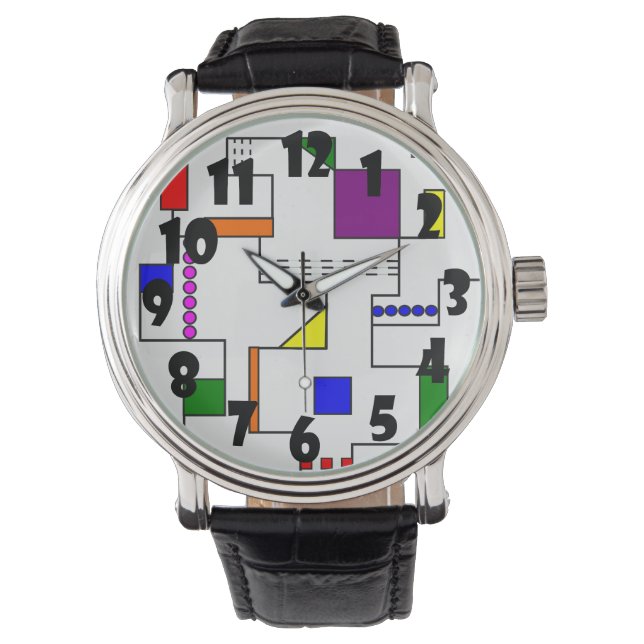 Bauhaus Circuits  Watch (Front)