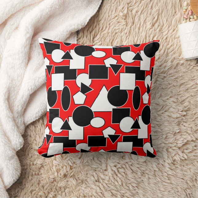 Bauhaus Collage  Cushion (Blanket)