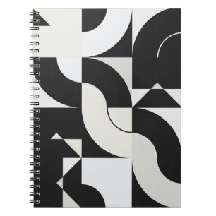 Bauhaus composition artwork made with abstract ele notebook