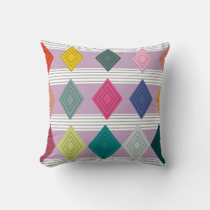 Bauhaus Diamond Quilt  Cushion