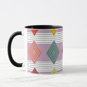 Bauhaus Diamond Quilt  Mug