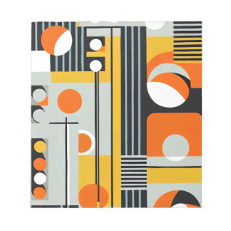 Bauhaus Geometric Design 01 Perfect For Notepad