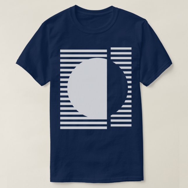 Bauhaus geometric design T-Shirt (Design Front)
