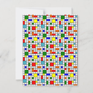 Bauhaus Grid Card