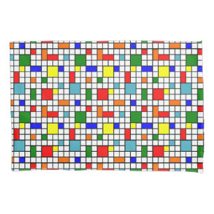 Bauhaus Grid  Pillowcase