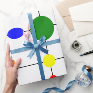 Bauhaus Grid  Wrapping Paper