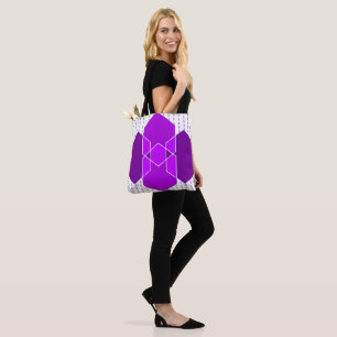 Bauhaus Hexagons Tote Bag