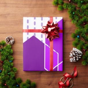 Bauhaus Hexagons Wrapping Paper
