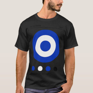 Bauhaus Inspired El Salvador Flag T-Shirt