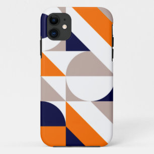 Bauhaus Inspired Geometric Pattern  iPhone 11 Case