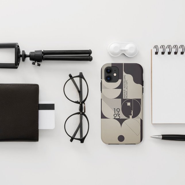 Bauhaus Inspired Geometric Pattern Case-Mate iPhone Case (Creator Uploaded)