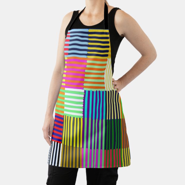 Bauhaus Inspired Optics Apron (Insitu)