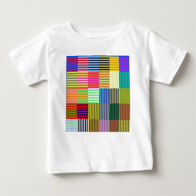 Bauhaus Inspired Optics Baby T-Shirt (Front)
