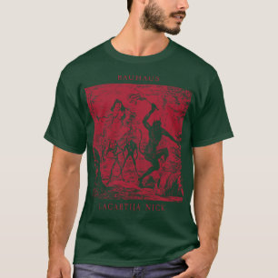 Bauhaus Lagartija Nick Goth Gothic Bela Lugosis De T-Shirt