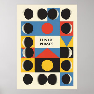 bauhaus, modernist, minimal, geometric, abstract, poster
