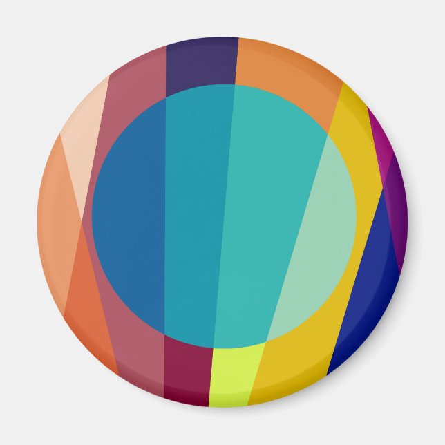  Bauhaus pattern Magnet (Front)