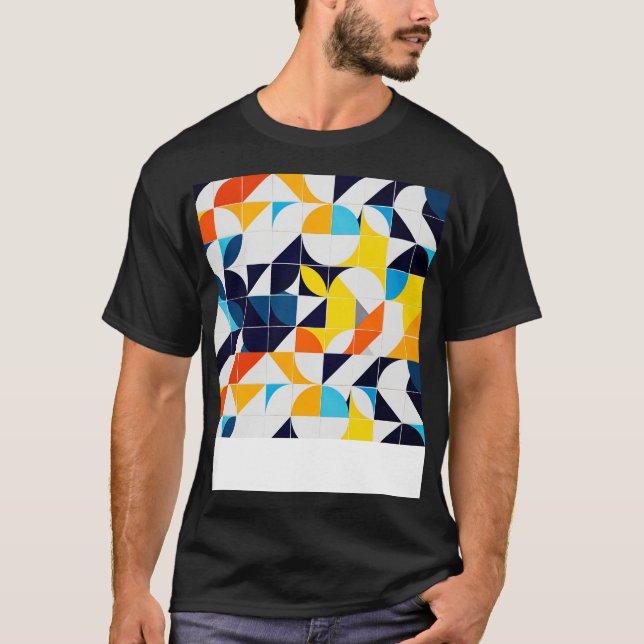 BAUHAUS PATTERN T-Shirt (Front)
