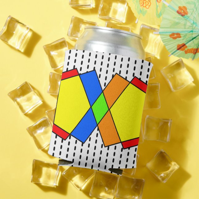 Bauhaus Pentagons Can Cooler (In Situ Summer)