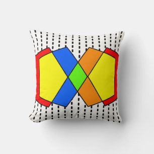 Bauhaus Pentagons Cushion