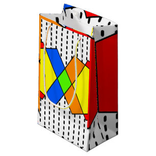 Bauhaus Pentagons Small Gift Bag