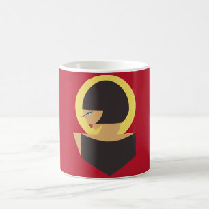 Bauhaus portrait coffee mug