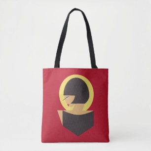Bauhaus portrait tote bag