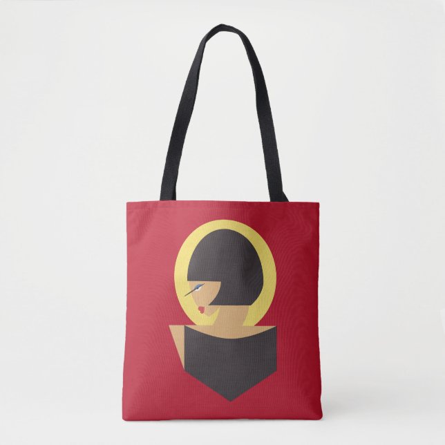 Bauhaus portrait tote bag (Front)