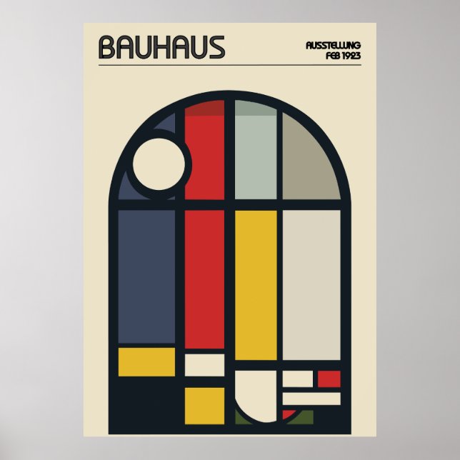 Bauhaus Poster (Front)