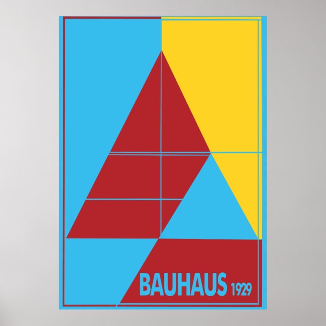 Bauhaus Poster (Front)
