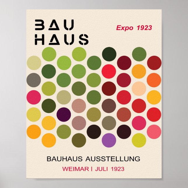 Bauhaus Poster (Front)