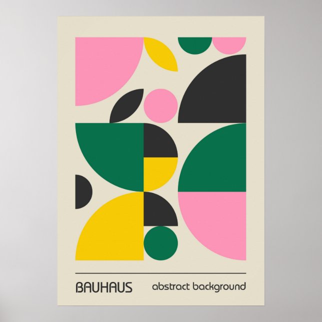 BAUHAUS POSTER (Front)