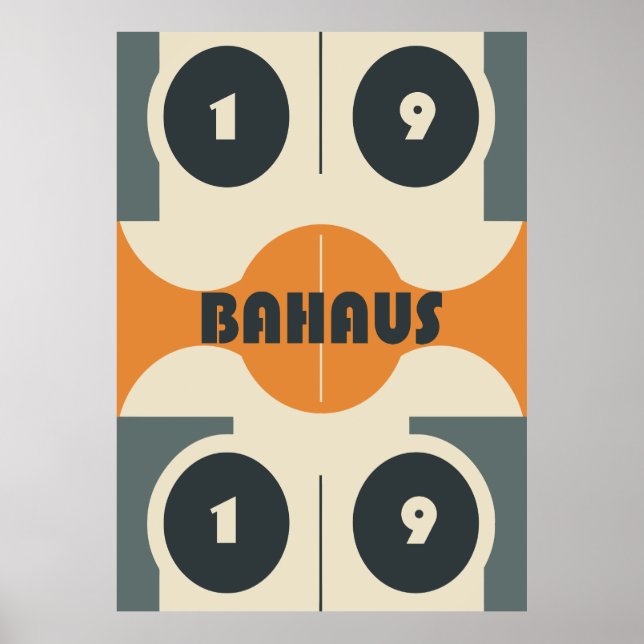 Bauhaus Poster (Front)