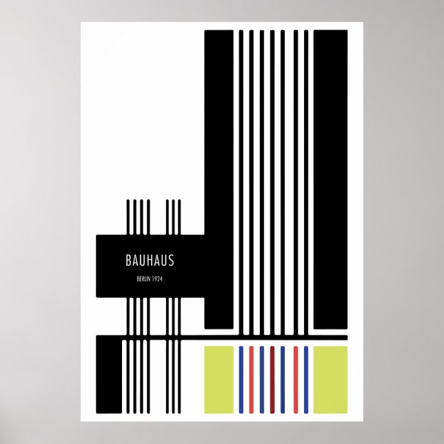 Bauhaus Poster (Front)