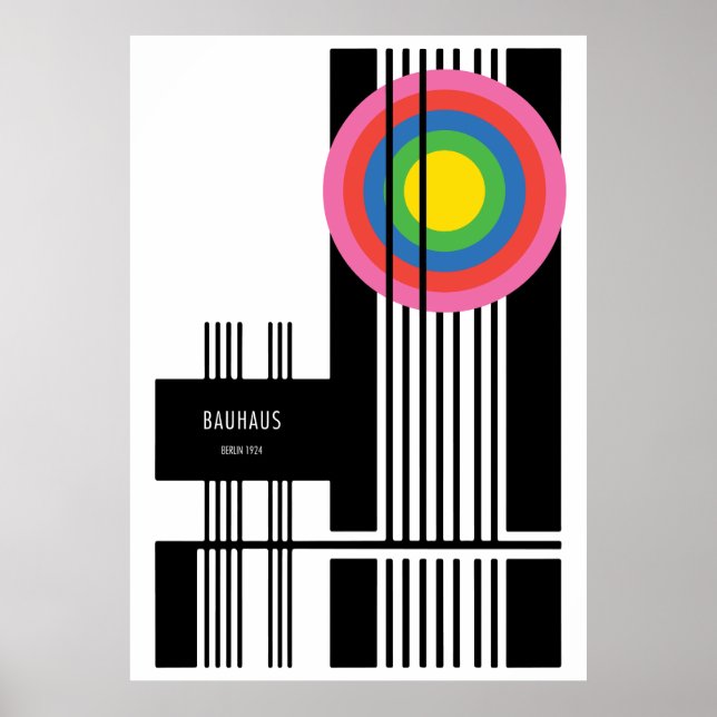 Bauhaus Poster (Front)