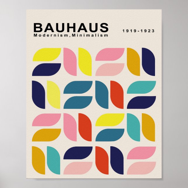 Bauhaus Poster (Front)